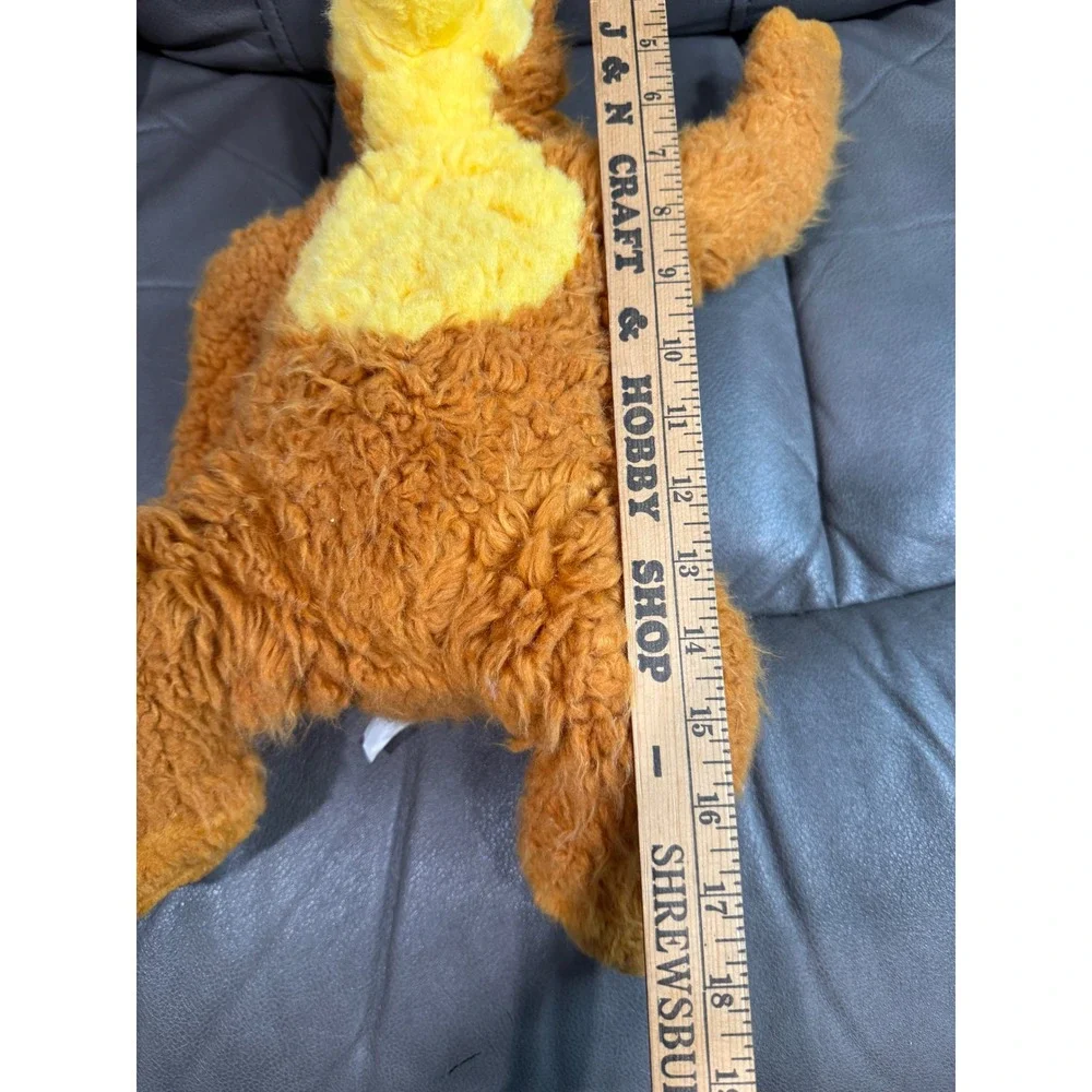Vintage Bear in the Big Blue House‎ Plush Disney Jim Henson Orange 17 Inch Toy
